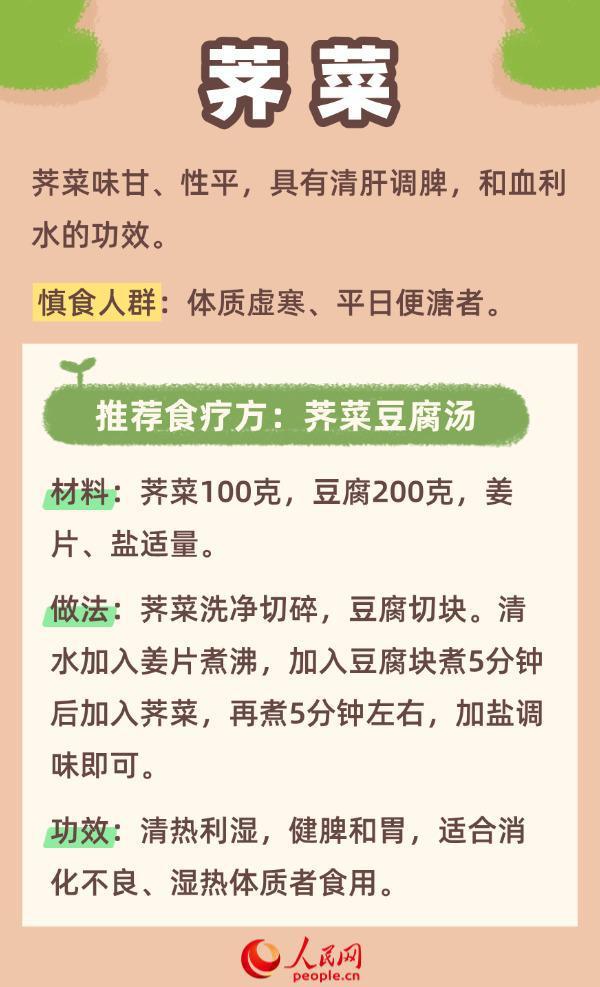 春季如何養(yǎng)肝？中醫(yī)推薦這六種綠色春菜